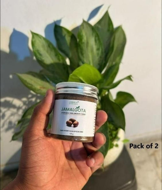 🌿 Jamalgota Ayurvedic Hair Growth Powder Buy 1 Get 1 Free🌿